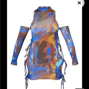 Dress with Side Ties